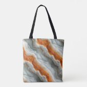 gesteente van kwarts met aders tote bag (Achterkant)