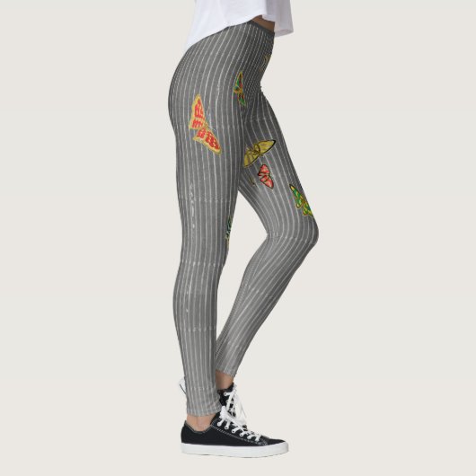 GESTEGEN LEGGINGS MET CHINESE BUTTERFLIES (Rechts)