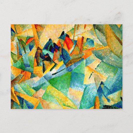 Gestel-schilderij, Mallorca Harbour, Briefkaart (Voorkant)