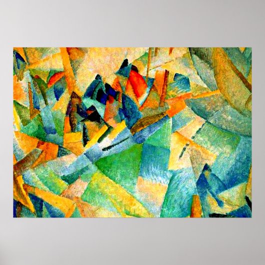 Gestel-schilderij, Mallorca Harbour Poster (Voorkant)