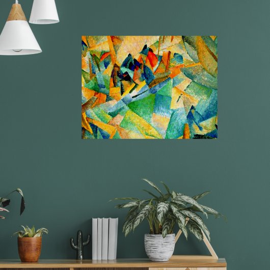 Gestel-schilderij, Mallorca Harbour, Poster (Woonkamer 1)