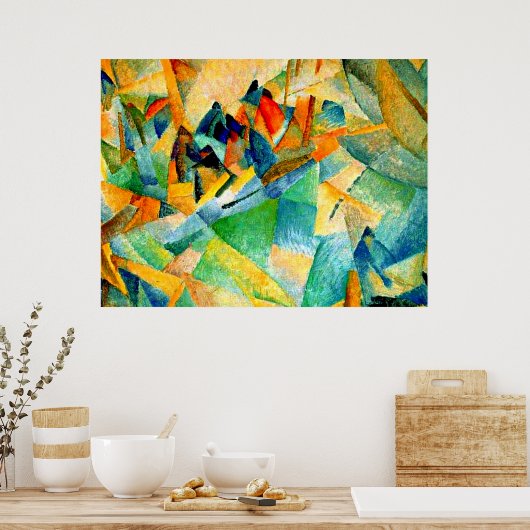 Gestel-schilderij, Mallorca Harbour, Poster (Keuken)