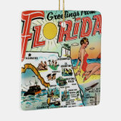 Gestellen uit Florida Keramisch Ornament (Rechts)