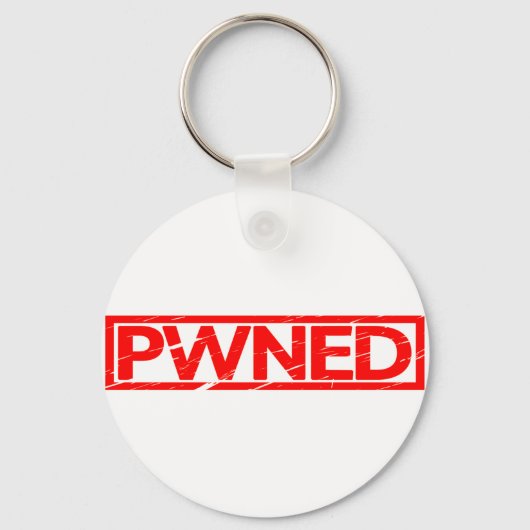 Gestempeld Pwned Sleutelhanger (Voorkant)