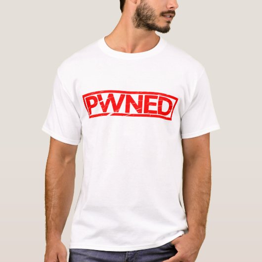 Gestempeld Pwned T-shirt (Voorkant)
