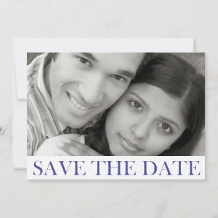 Gestempelde Save the Date Aankondiging