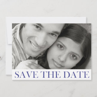 Gestempelde Save the Date Aankondiging