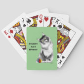 Gesteriliseerde Kitty Pokerkaarten (Achterkant)