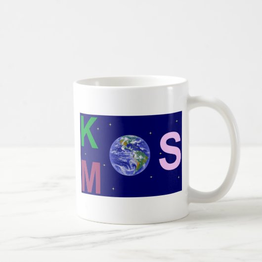 Gesternte kosmos koffiemok (Rechts)