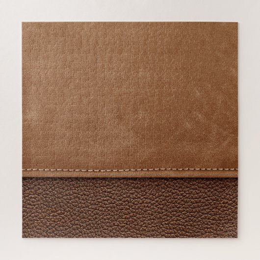 Gestikt leer: grijze, zwarte achtergrond. legpuzzel (Verticaal)