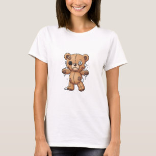 Gestikte Teddy Soul T-shirt