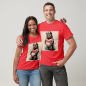 Gestileerd beren T-shirt (Unisex)