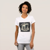 Gestileerd beren T-shirt (Voorkant volledig)
