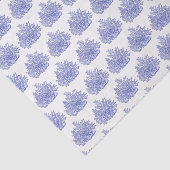  gestileerd blauw Zee koraal #2 tissuepapier (Detail)