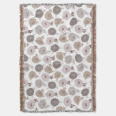  gestileerd bloemmotief deken (Voorkant Verticaal)