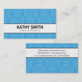 Gestileerd Bloempatroon III | Chic Visitekaartje (Voorkant / Achterkant)