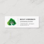 Gestileerd boom-icoon | Boomverzorgingsdienst Mini Visitekaartje (Voorkant)