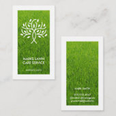 Gestileerd Boom Icoon | Gazon Verzorging | Boom Di Visitekaartje (Voorkant / Achterkant)