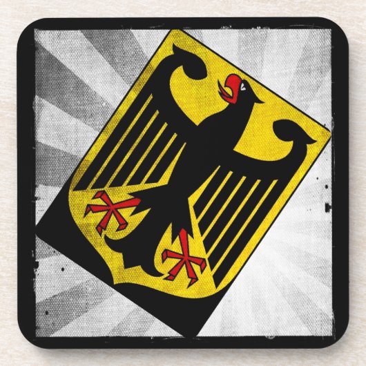 Gestileerd Duitsland COA Onderzetter (Voorkant)