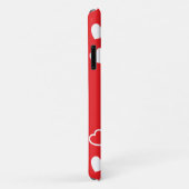 Gestileerd hartpatroon 4 Case-Mate iPhone case (Achterkant/rechts)