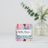 gestileerd natuurlijk Plant Vierkante Visitekaartje (Staand voorkant)