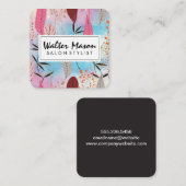 gestileerd natuurlijk Plant Vierkante Visitekaartje (Voorkant / Achterkant)