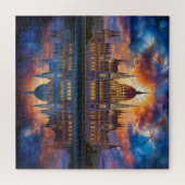 Gestileerd parlementsgebouw in Boedapest Legpuzzel (Horizontaal)