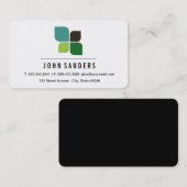 Gestileerd pictogram visitekaartje (Voorkant / Achterkant)