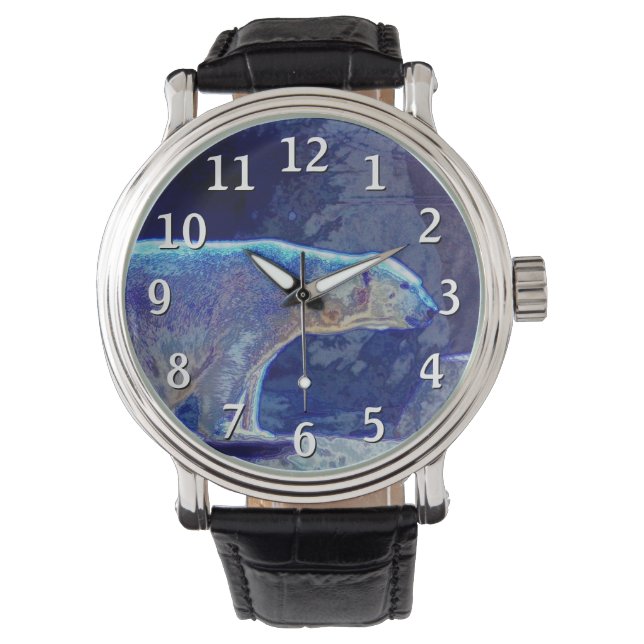 Gestileerd Polar Beer Horloge (Voorkant)