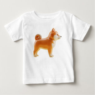 Gestileerd Shiba Inu-hondkarakter