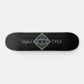 Gestileerd Tyle-logo Persoonlijk Skateboard (Horizontaal)