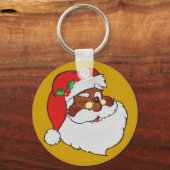 gestileerd zwart Afbeelding Sleutelhanger (Voorkant)