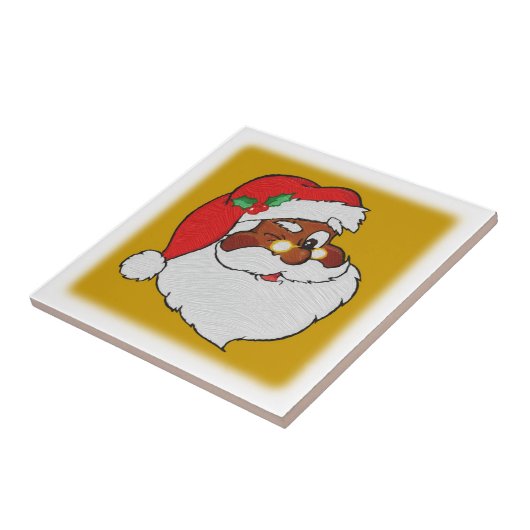  gestileerd zwart Afbeelding Tegeltje (Zijkant)