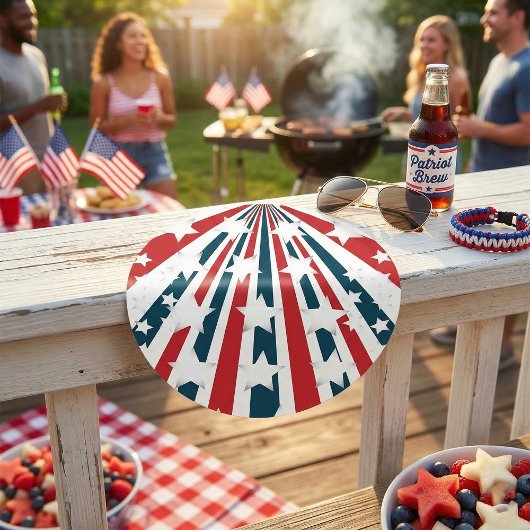 Gestileerde Amerikaanse vlag Stickers