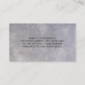 gestileerde auto | Auto Repair Wrench Logo Visitekaartje (Achterkant)