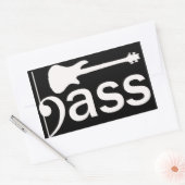 Gestileerde basgitaar Sticker (Envelop)
