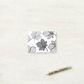 Gestileerde bladeren 2 post-it® notes (Op bureau)