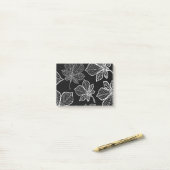 Gestileerde bladeren 3 post-it® notes (Op bureau)