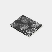 Gestileerde bladeren 3 post-it® notes (Schuin)