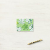 Gestileerde bladeren 6 post-it® notes (Op bureau)