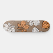 Gestileerde bladeren 7 persoonlijk skateboard (Horizontaal)