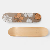 Gestileerde bladeren 7 persoonlijk skateboard (Horizontaal)
