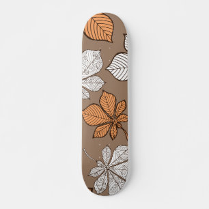 Gestileerde bladeren 7 persoonlijk skateboard