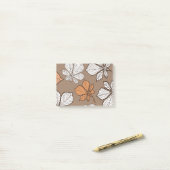 Gestileerde bladeren 7 post-it® notes (Op bureau)