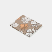 Gestileerde bladeren 7 post-it® notes (Schuin)