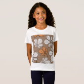 Gestileerde bladeren 7 t-shirt (Voorkant volledig)