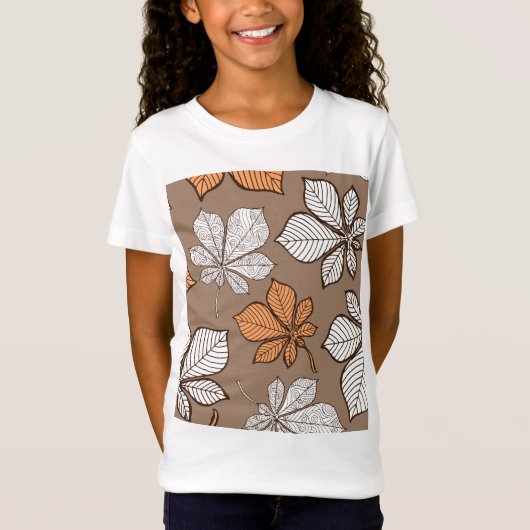 Gestileerde bladeren 7 t-shirt (Voorkant)