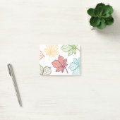 Gestileerde bladeren 8 post-it® notes (Kantoor)