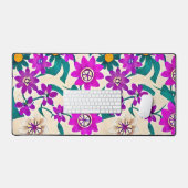 Gestileerde Bloemen Bureaumat (Keyboard & Muis)
