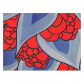 gestileerde bloemen en bladblad tafelkleed (Voorkant (Horizontaal))